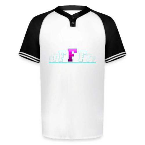 Letter F – Capital Varsity Alphabet Monogram - Augusta Sportswear Men's Cutter Henley Jersey