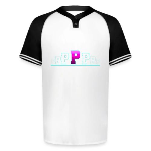 Letter P – Capital Varsity Alphabet Monogram - Augusta Sportswear Men's Cutter Henley Jersey