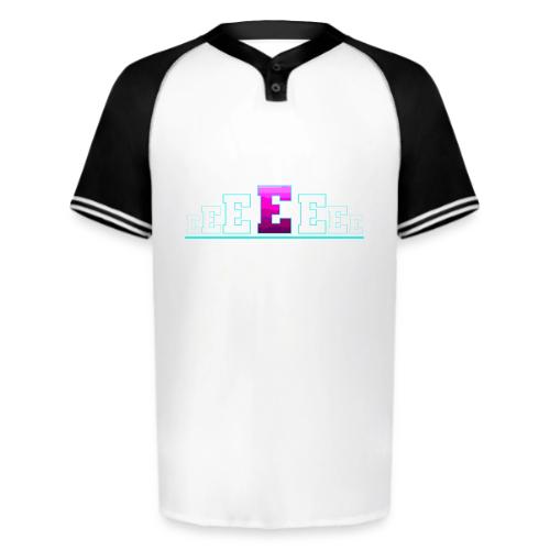 Letter E – Capital Varsity Alphabet Monogram - Augusta Sportswear Men's Cutter Henley Jersey