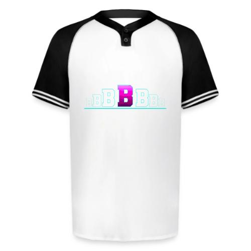 Letter B – Capital Varsity Alphabet Monogram - Augusta Sportswear Men's Cutter Henley Jersey