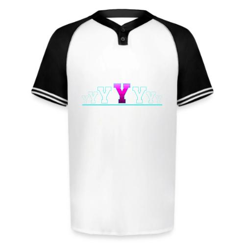 Letter Y – Capital Varsity Alphabet Monogram - Augusta Sportswear Men's Cutter Henley Jersey