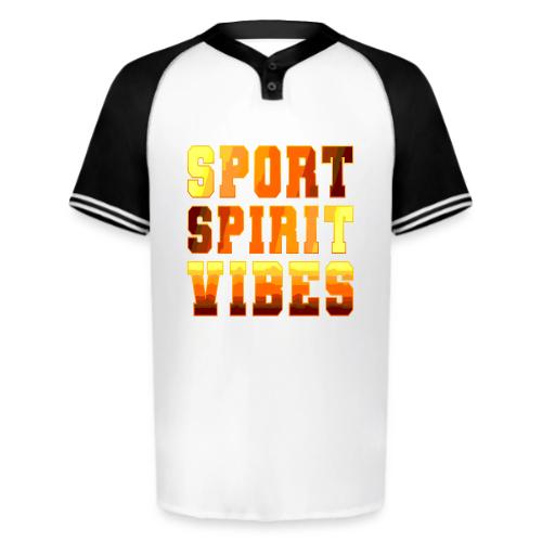 Sport Spirit Vibes Gradient - Augusta Sportswear Men's Cutter Henley Jersey