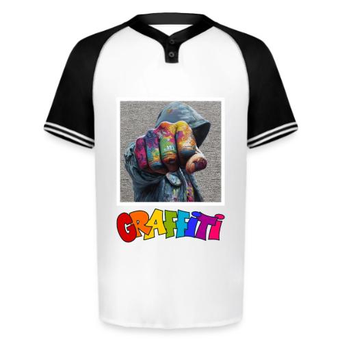 Graffiti: Urban Expression - Augusta Sportswear Men's Cutter Henley Jersey