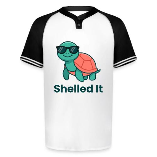 Funny Turtle Sunglasses Shelled It Cute Gift - Augusta Sportswear Men's Cutter Henley Jersey
