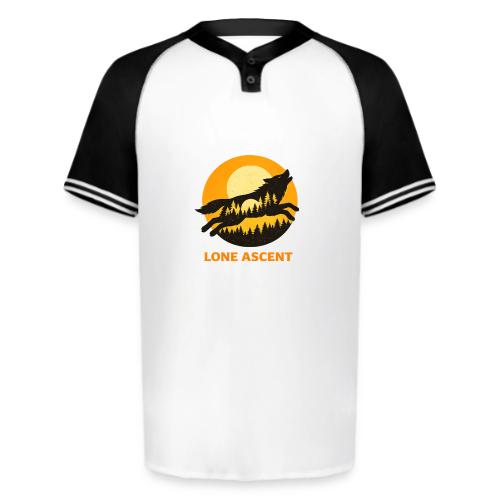 Lone Ascent Wolf - Augusta Sportswear Men's Cutter Henley Jersey