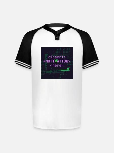 Motivation Slot - Augusta Sportswear Men's Cutter Henley Jersey - white/black