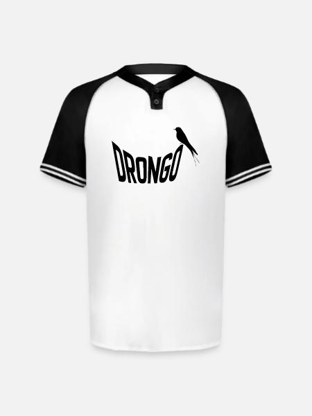 drongo - Augusta Sportswear Men's Cutter Henley Jersey - white/black