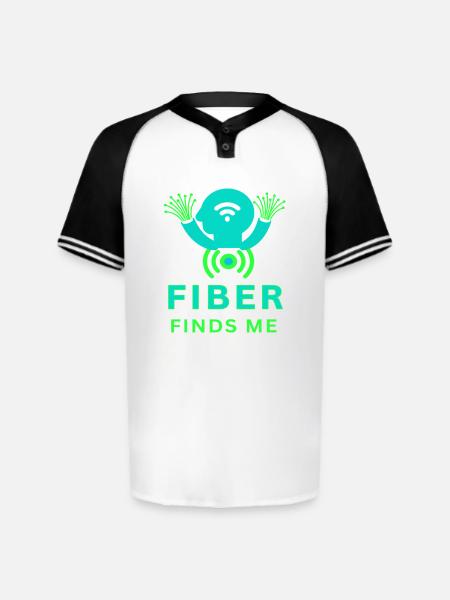 Fiber_Finds_Me_-_sized - Augusta Sportswear Men's Cutter Henley Jersey - white/black