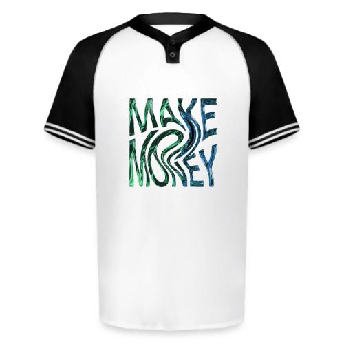Make Money Neon 3D - Augusta Sportswear Men's Cutter Henley Jersey