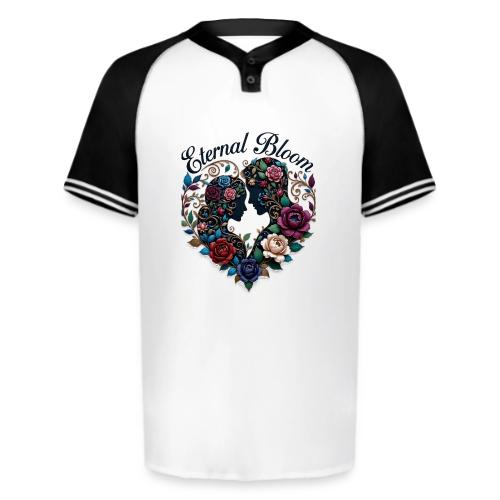 Eternal Bloom Embrace T-Shirt - Augusta Sportswear Men's Cutter Henley Jersey