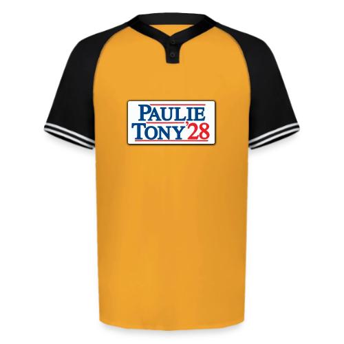 Paulie and Tony for Co-President 2028 - Augusta Sportswear Men's Cutter Henley Jersey