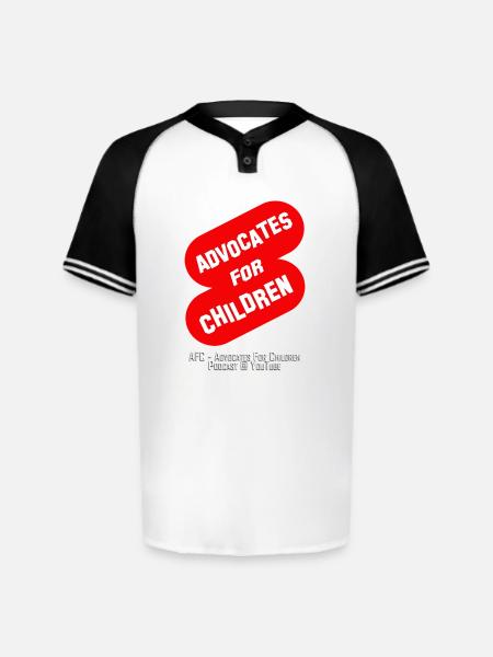 AFC Red Flash Sign - Augusta Sportswear Men's Cutter Henley Jersey - white/black