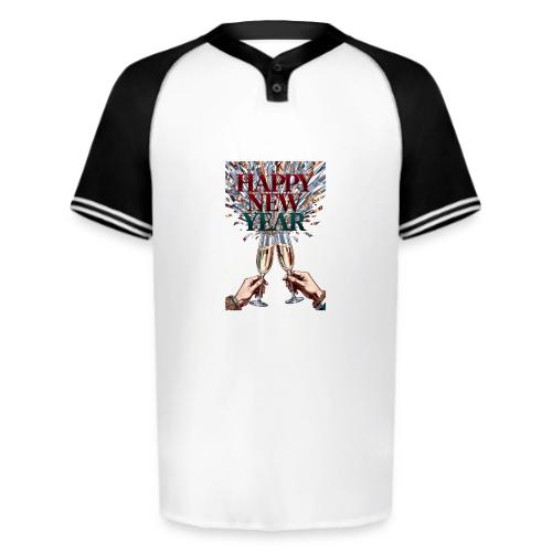 Toasting Hands T-Shirt Confetti Shower Premium - Augusta Sportswear Men's Cutter Henley Jersey