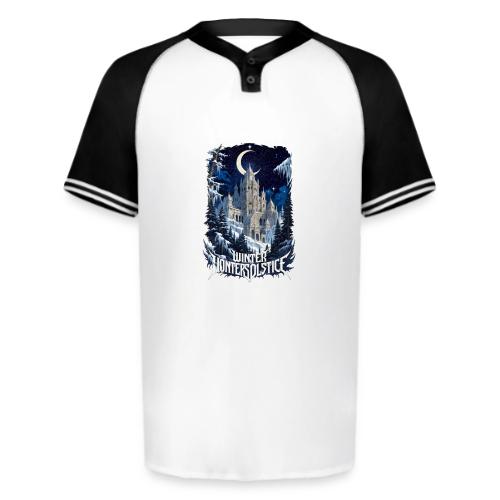 Celestial Winter Temple T-Shirt - Augusta Sportswear Men's Cutter Henley Jersey