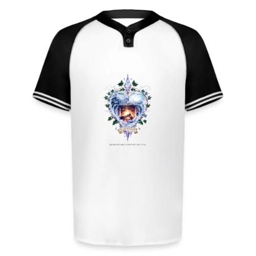 Imbolc Candle Veil T-Shirt | Veiled Rebirth - Augusta Sportswear Men's Cutter Henley Jersey