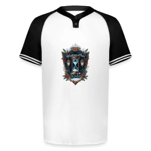 Wintering in Peace (No Visitors) T-Shirt - Augusta Sportswear Men's Cutter Henley Jersey