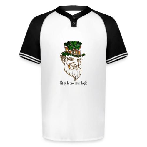 Leprechaun Lantern Mischief T-Shirt - Augusta Sportswear Men's Cutter Henley Jersey