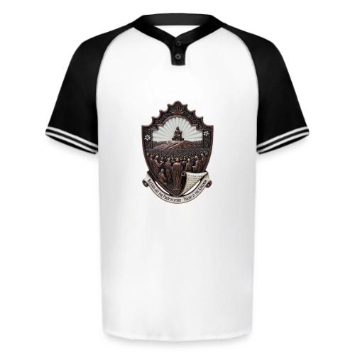 Sermon on the Mount T Shirt, Christian Faith Gift - Augusta Sportswear Men's Cutter Henley Jersey