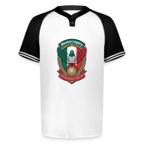 Mexico Eagle Legacy T-Shirt, Mexican Pride Gift - Augusta Sportswear Men's Cutter Henley Jersey