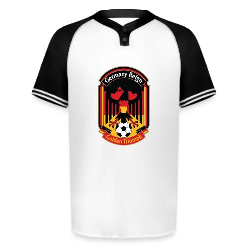 Germany Eagle Reign T-Shirt, German Flag Gift - Augusta Sportswear Men's Cutter Henley Jersey