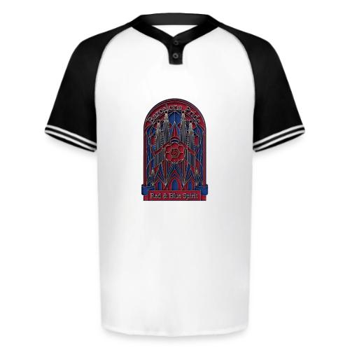Barcelona Scarlet Pride T Shirt, Vibrant City Gift - Augusta Sportswear Men's Cutter Henley Jersey