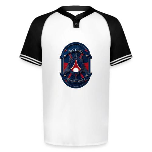 Paris Pride Heritage T Shirt, Soccer Fan Gift - Augusta Sportswear Men's Cutter Henley Jersey
