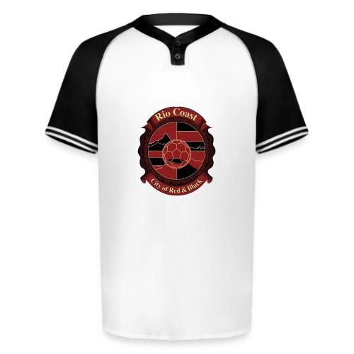 Flamengo Rio Coast T Shirt, Football Pride Gift - Augusta Sportswear Men's Cutter Henley Jersey
