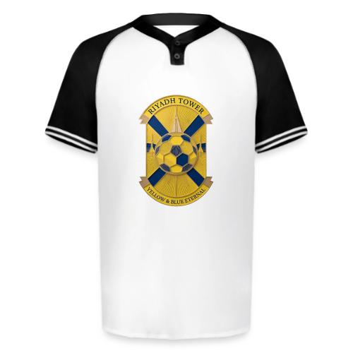 Riyadh Tower T Shirt, Football City Pride Gift - Augusta Sportswear Men's Cutter Henley Jersey