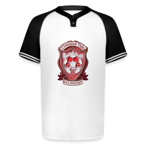 Liverpool Tide T Shirt, Soccer City Pride Gift - Augusta Sportswear Men's Cutter Henley Jersey