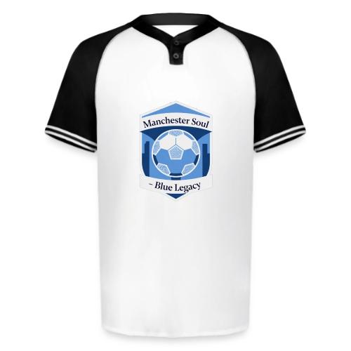 Manchester Soul Soccer City Emblem T Shirt, Gift - Augusta Sportswear Men's Cutter Henley Jersey