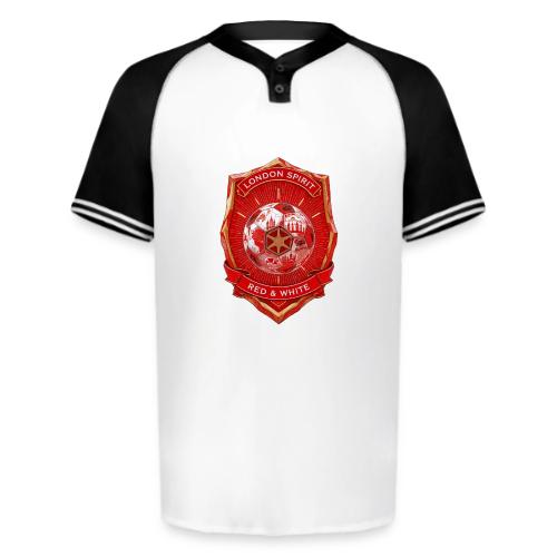 London is Red T Shirt, Football City Pride Gift - Augusta Sportswear Men's Cutter Henley Jersey