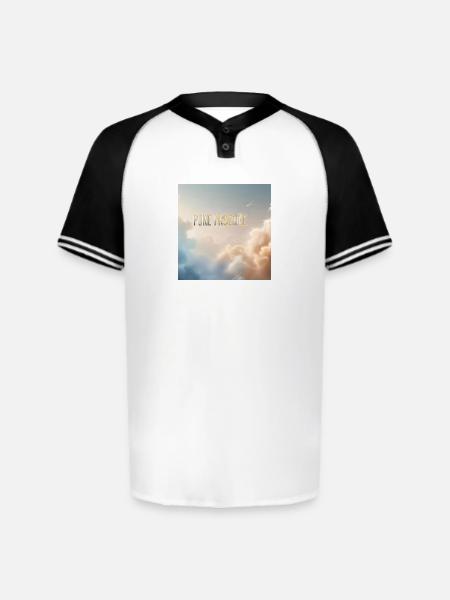 mindfulness and serenity - Augusta Sportswear Men's Cutter Henley Jersey - white/black