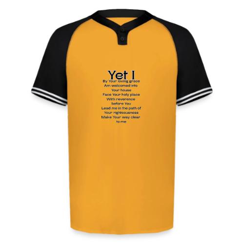 Yet I By Your Grace - Augusta Sportswear Men's Cutter Henley Jersey