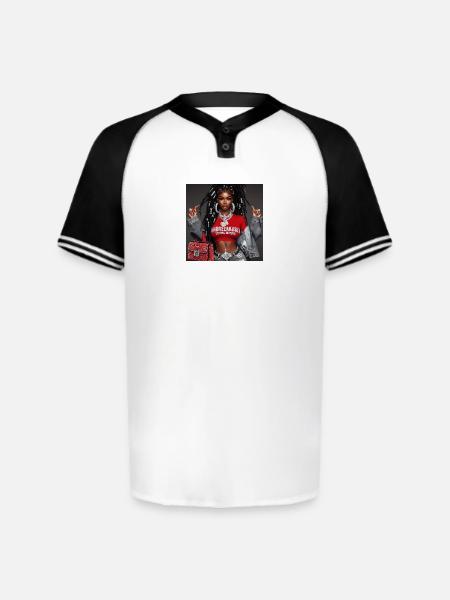 Unbreakable Strong Women Collections  - Augusta Sportswear Men's Cutter Henley Jersey - white/black