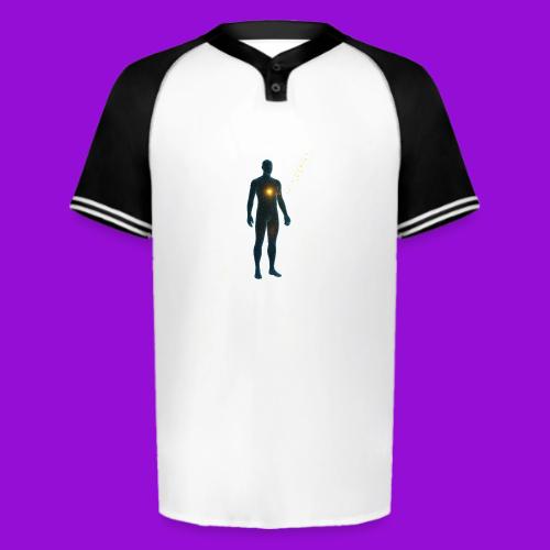 Glowing Chest Personl - Augusta Sportswear Men's Cutter Henley Jersey