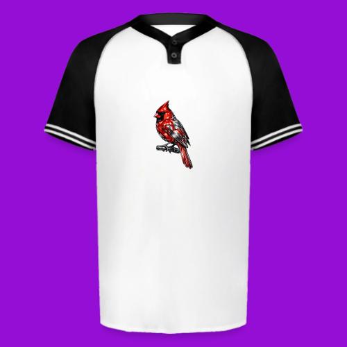 Silver Cardinal - Augusta Sportswear Men's Cutter Henley Jersey