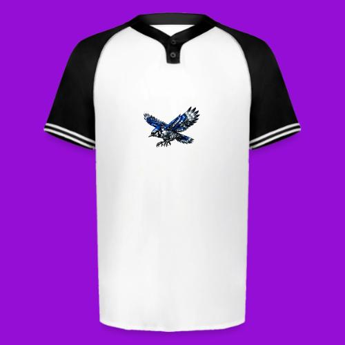 Silver Blue Jay Dive - Augusta Sportswear Men's Cutter Henley Jersey