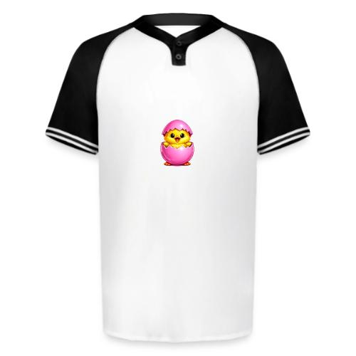 Easter Chick Pink - Augusta Sportswear Men's Cutter Henley Jersey