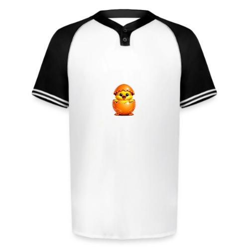 Easter Chick Orange - Augusta Sportswear Men's Cutter Henley Jersey