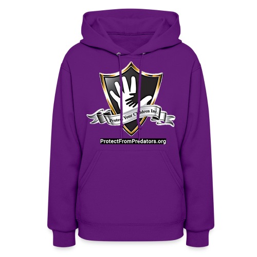 Protect Your Children Inc Shield and Website - Women's Hoodie