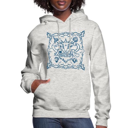 Revelation Lamb Blue - Women's Hoodie