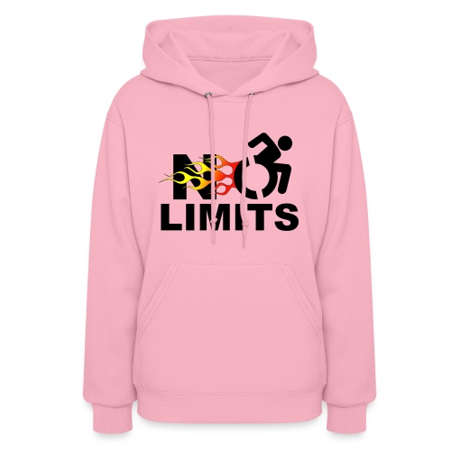 No limits for this wheelchair user * - Women's Hoodie