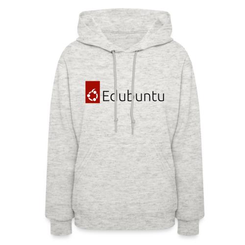 Edubuntu Logo 2023 - Black - Women's Hoodie