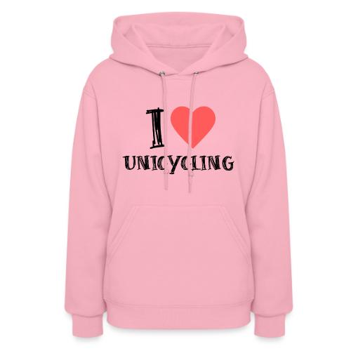 I Love Unicycling - Women's Hoodie