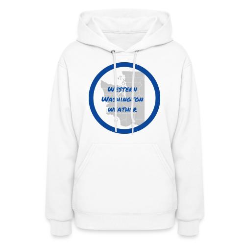 Western Washington Weather Logo - Women's Hoodie