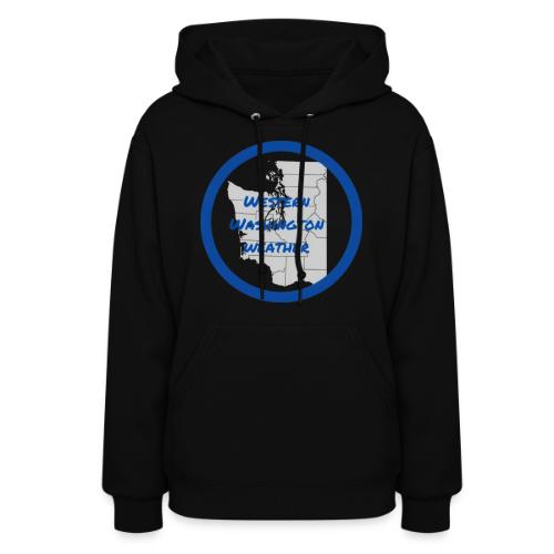 Western Washington Weather Logo - Women's Hoodie