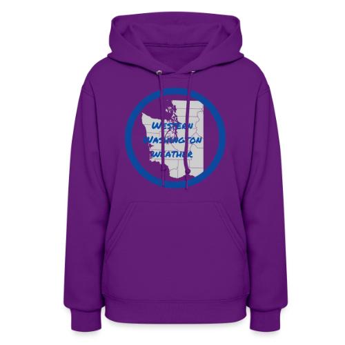 Western Washington Weather Logo - Women's Hoodie