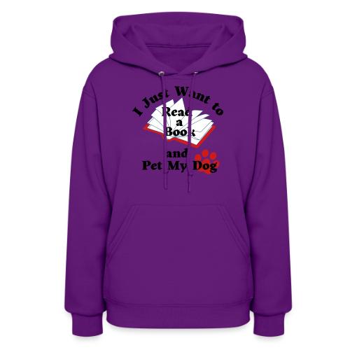 Book Dog - Women's Hoodie