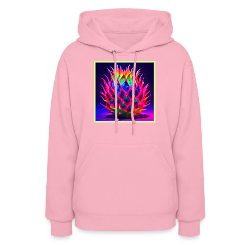 Electric Neon Dragon Fruit - Women's Hoodie