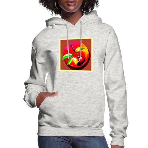Vibrant Cherry Duo - Women's Hoodie